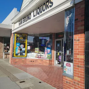 the outside of the building