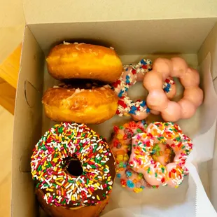 assortment of donuts