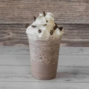 Cookies and cream frappe