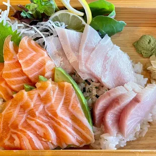 sushi and sashimi, food, sashimi, sushi