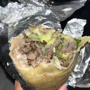 Carne Asada Burrito