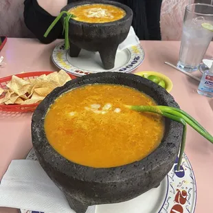 shrimp molcajete