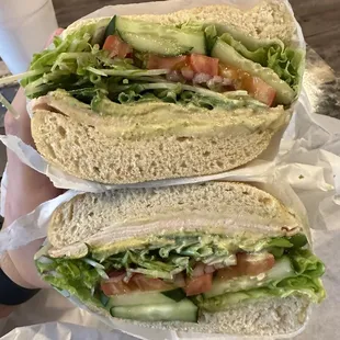 Turkey Avocado Sandwich