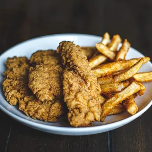 Chicken Strips and Fries