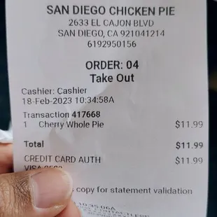 Pie price went up from Xmas...2/2023... Still worth it though.