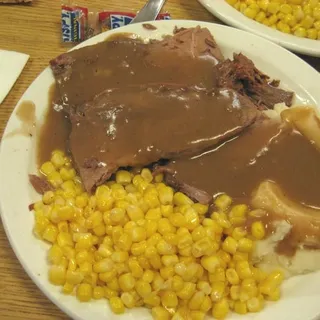 Roast Sirloin of Beef Dinner