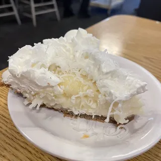 Saturday Coconut Pie Slice