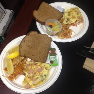 Hungry Man Omelette