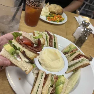 Pie Shop Club Sandwich