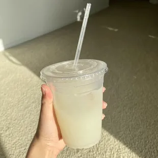 16 oz. Lychee Lemonade - my favorite thing here