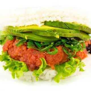 Spicy Tuna Poke Burger