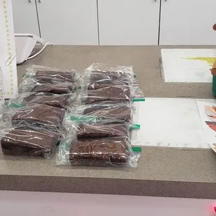 Brownies were tempting!