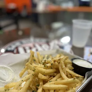 Garlic Parm Fries