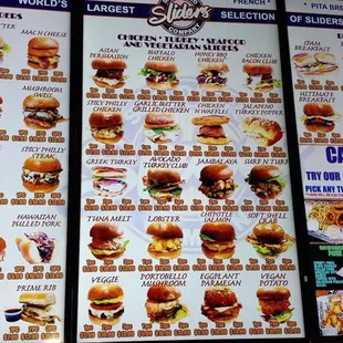 Huge menu!!!