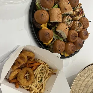 sandwiches, food