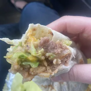 Veggie burrito