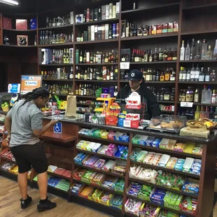 a man in a store