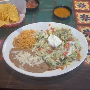 Enchilada Mexicanas Lunch