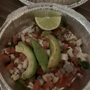 Ceviche 1/2 order