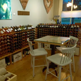 San Dimas Wine Shop Wine Inside Seating