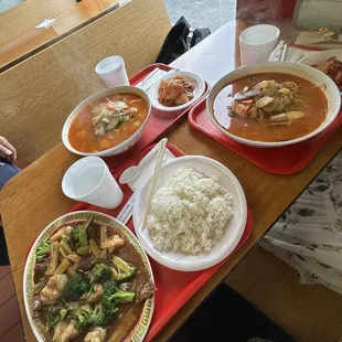 shrimp and broccoli,  Sam Sung Cham Pong