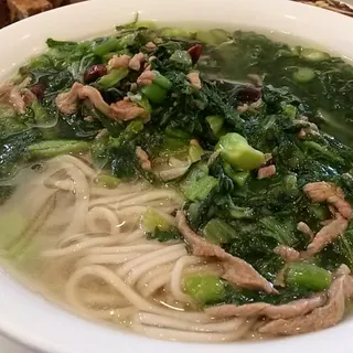 Mustard Green Pork Noodle