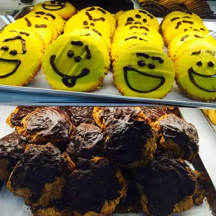 a variety of baked goods