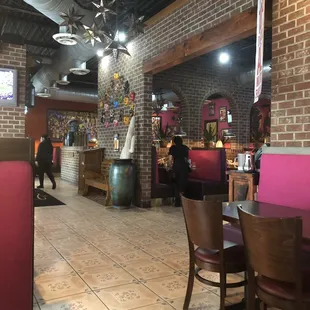 Inside of restaurant