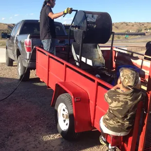 That's right.  They roast it for ya!