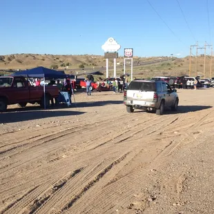 cars parked in a parking lot