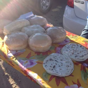 Fry bread &amp; tortillas.  You win both ways.