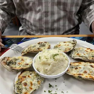 Oysters Rockefeller