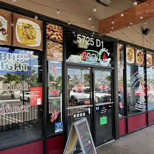 Store front.