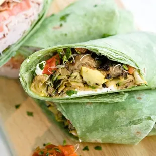 We offer a variety of wraps, or feel free to customize your own.