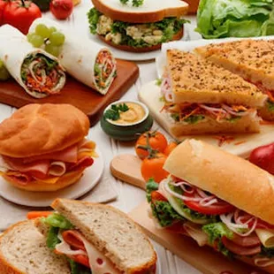 Each lunch comes with one of our house-made side salads, a bag of chips, and dessert. We offer beverages as well.