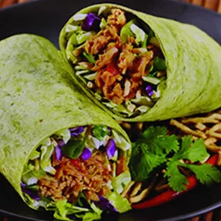 Grilled Sesame Tofu Zesty Wrap