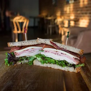 a club sandwich