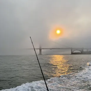 The beautiful GG bridge.