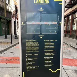 Launch day of Landing at Leidsdorff - an outdoor event organized by the SF Historical Society @Commercial &amp; Leidsdorff 9/21/23