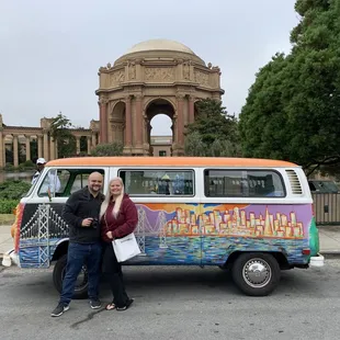 Vw van and the love of my life.