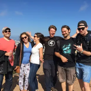 Having a blast on the Parks - Pints - Politics tour!