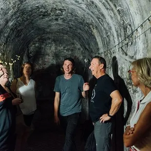 Relive the Wild West Gold Rush history in secret underground tunnels.