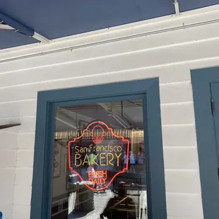 reflection in window