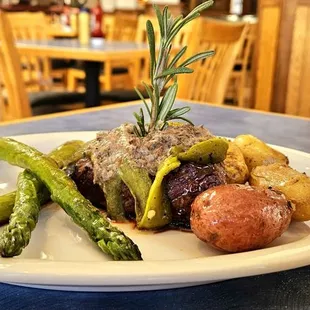 a plate of food