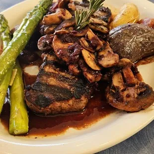a plate of food