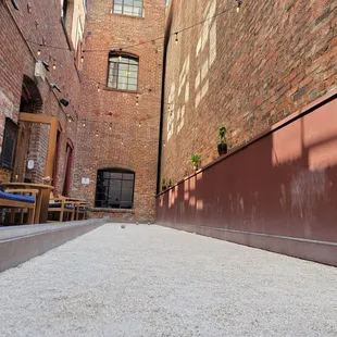 The bocce-eye-view after some amazing flights.