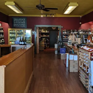 Entrance view of the store