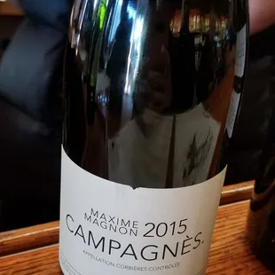 2015 Maxime Magnon, Corbieres Rouge "Campagnes" ($47.95)