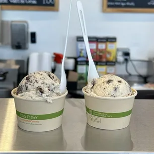 Cookies and Cream, and Fresh Mint