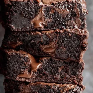 double chocolate brownies
